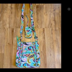 Vera Bradley Paisley Hipster Crossbody Bag